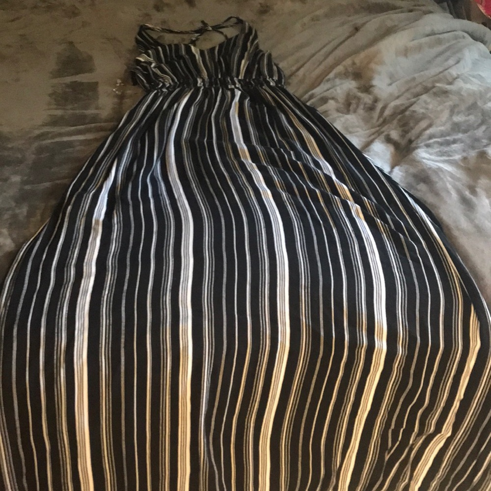 Maurice’s size large maxi dresses. Semi open back